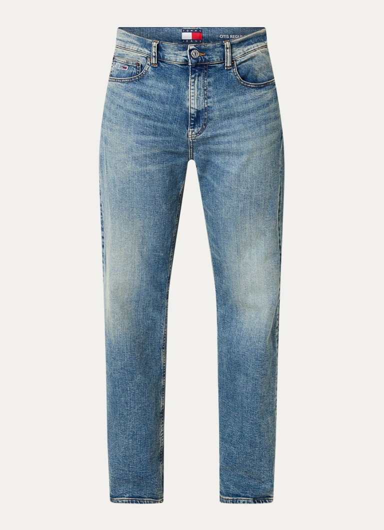 Rovné džínsy Tommy Hilfiger Otis v stredne pranej farbe