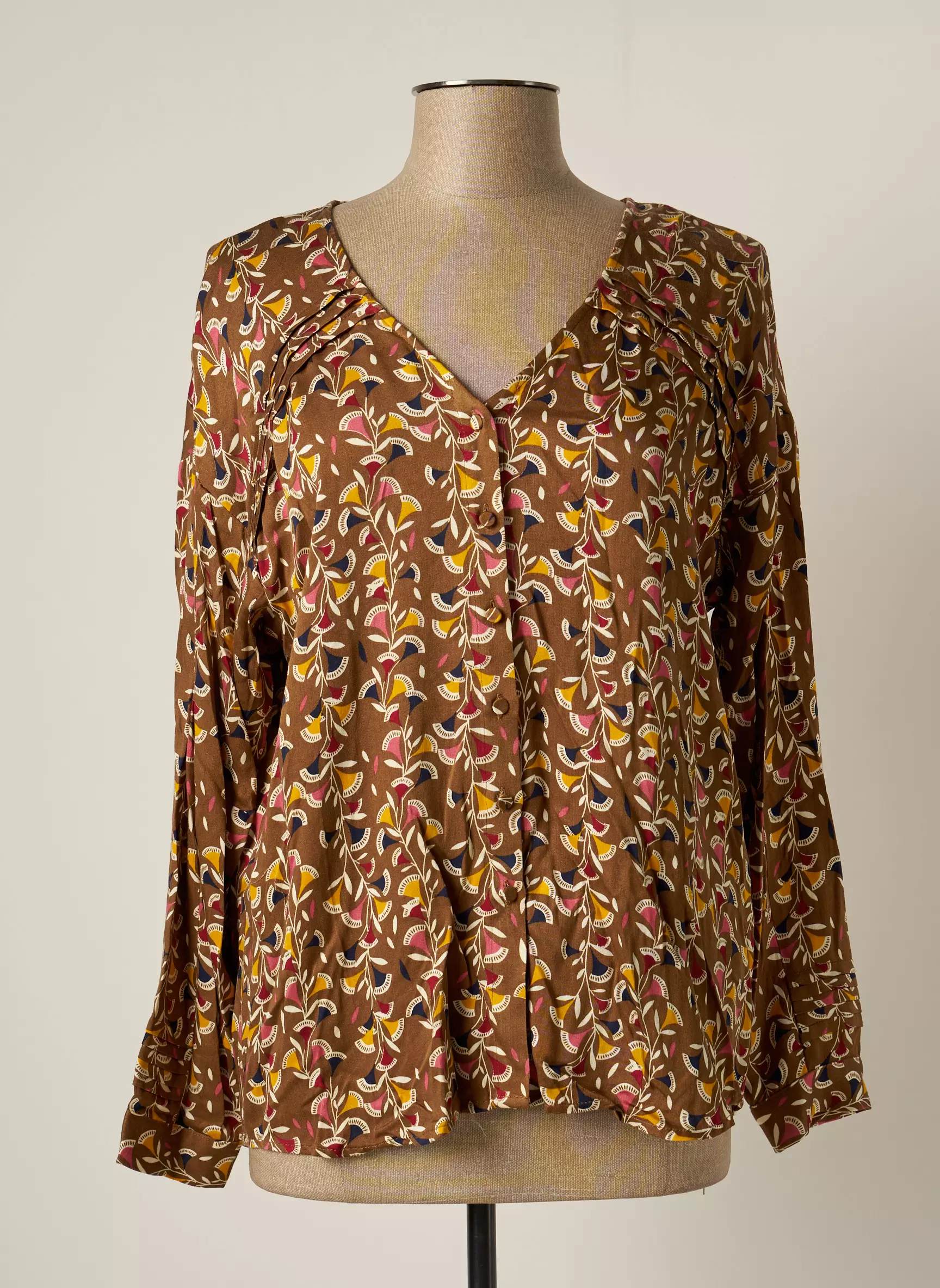 Lola Espeleta Chemisiers Femme couleur marron