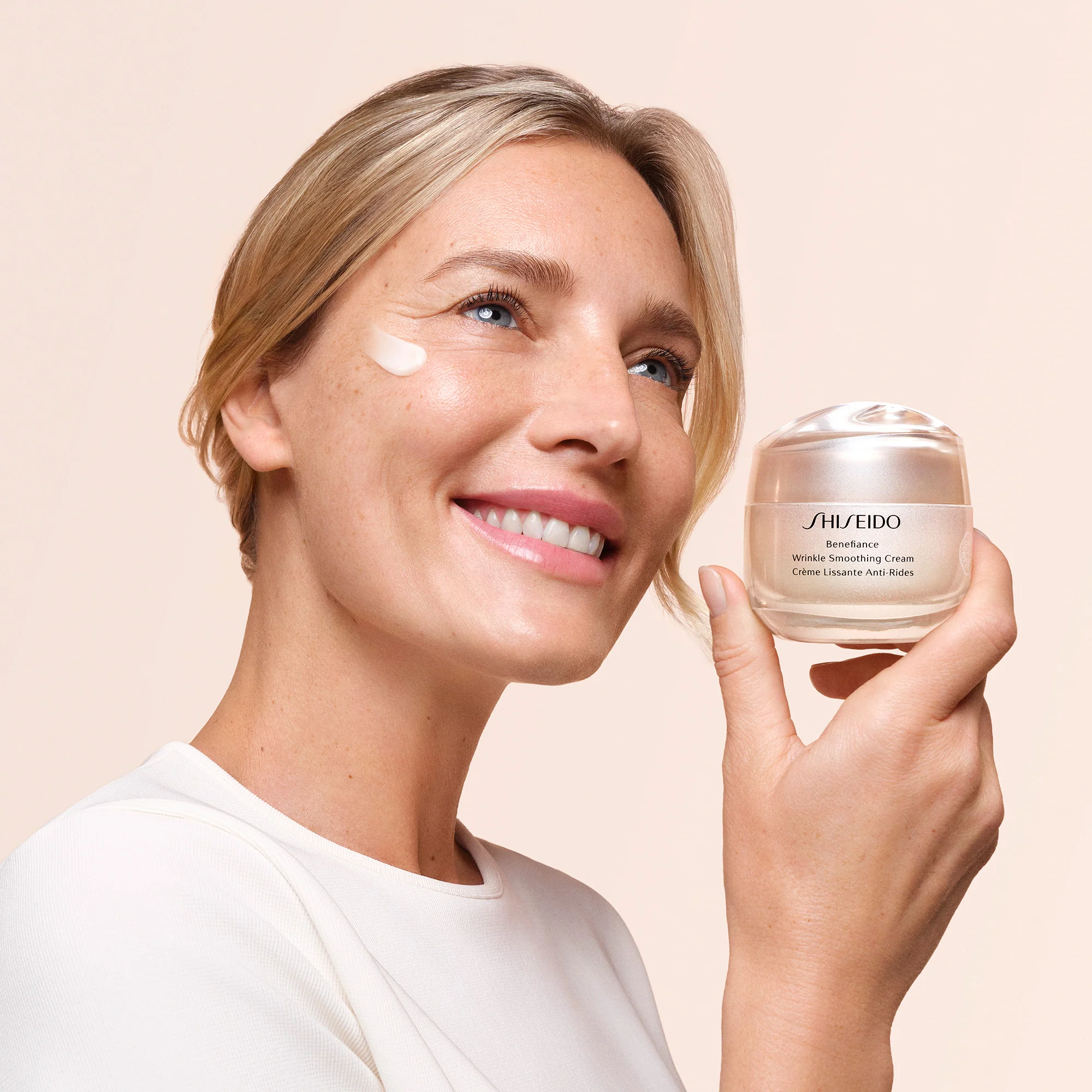 Creme Suavizante de Rugas Benefiance - Tratamento Facial Antirrugas 24 Horas, Tratamento Facial Hidratante 24 Horas