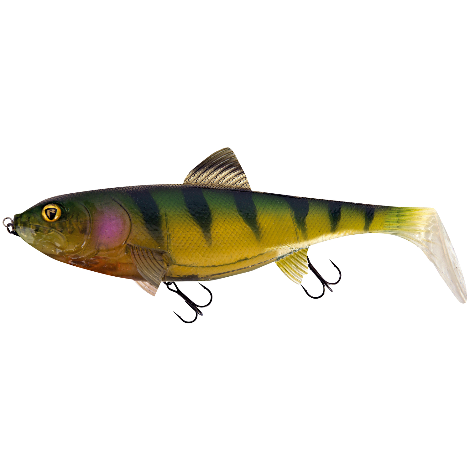 Fox Rage Wobbler Giant Replica Shad (UV Stickback)