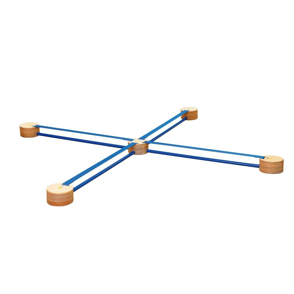 Erzi® Slackline Slackspot Cross, Innovatives Balance-System