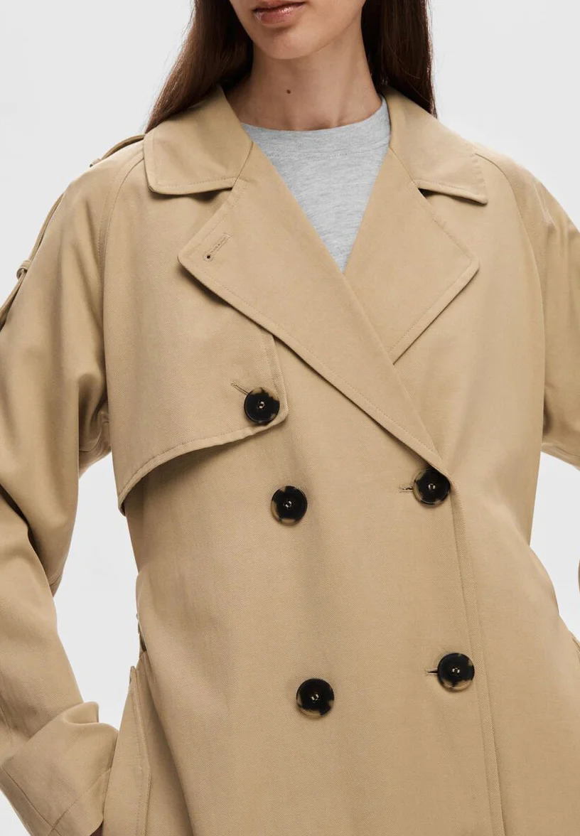 Seleccionado Femme NEW BREN LS B NOOS - Gabardina