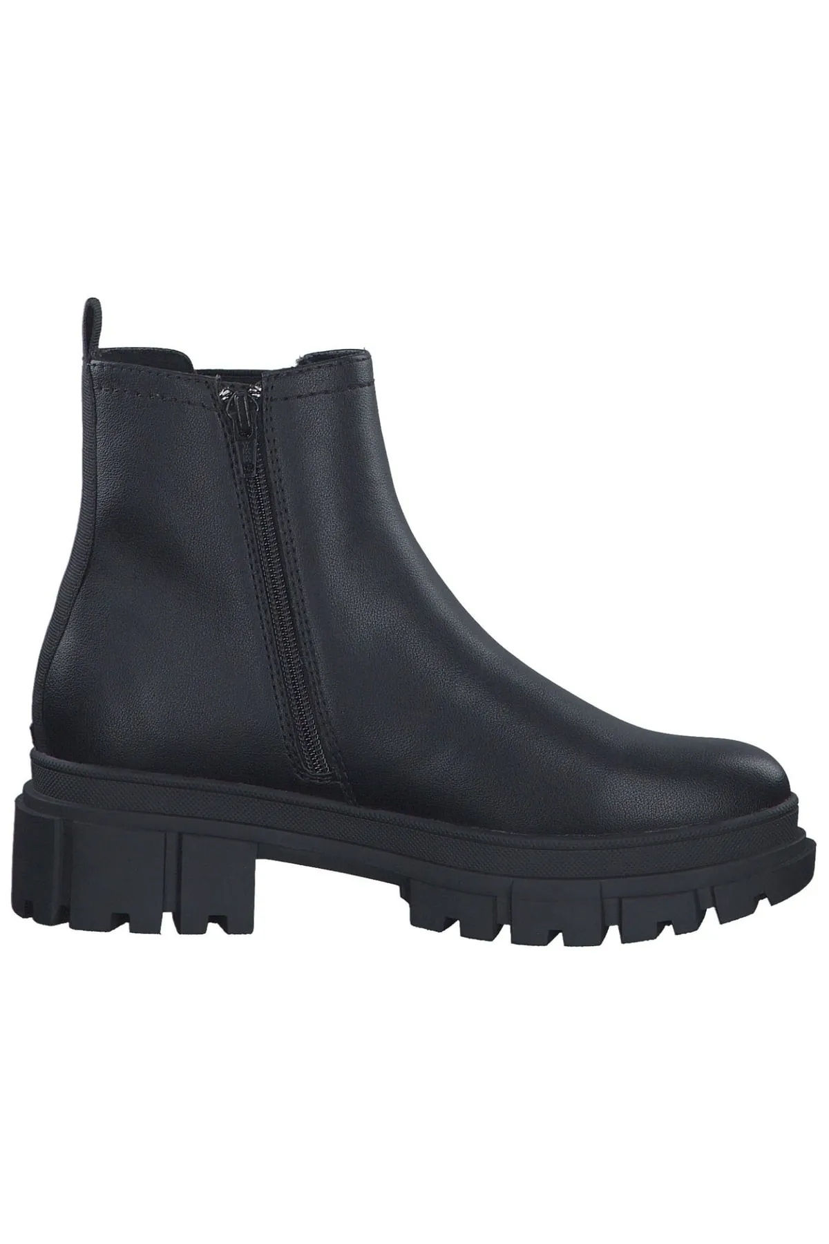s.Oliver  Stiefelette - Schwarz - Blockabsatz