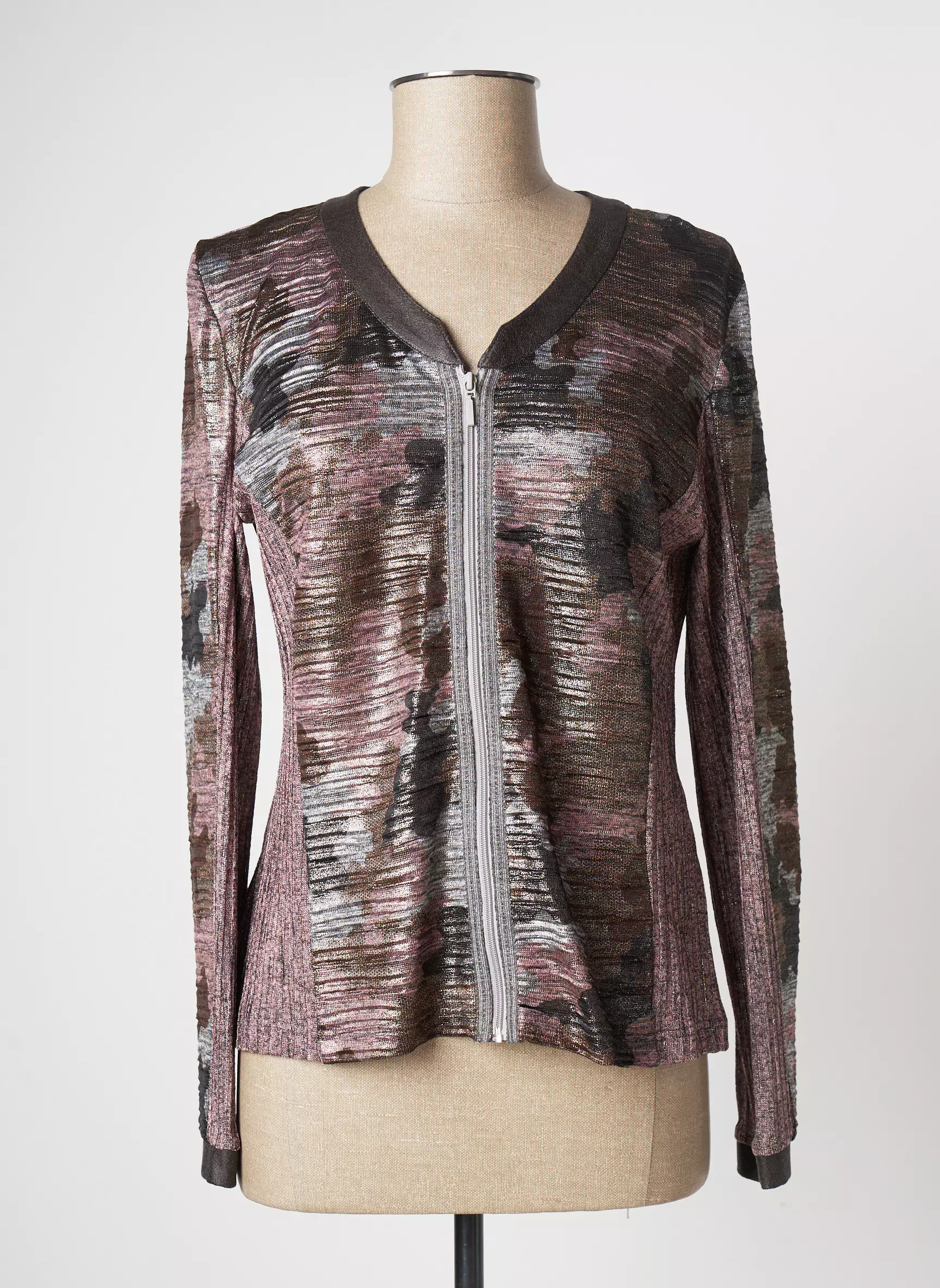 Meri Esca Cardigans Femme couleur marron