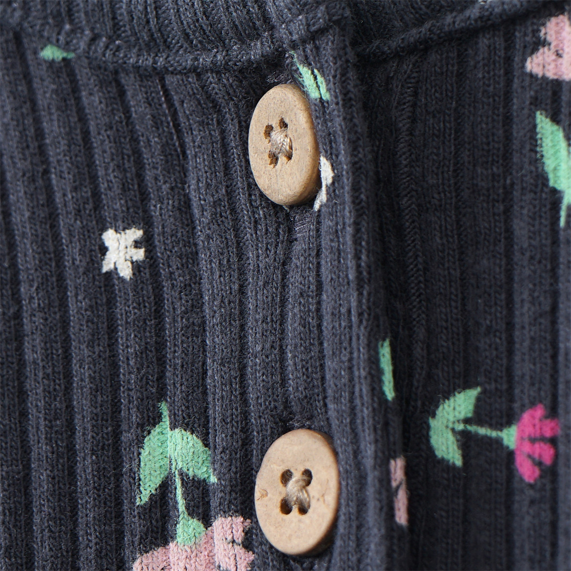 Baby Langarmshirt mit Blümchen-Allover