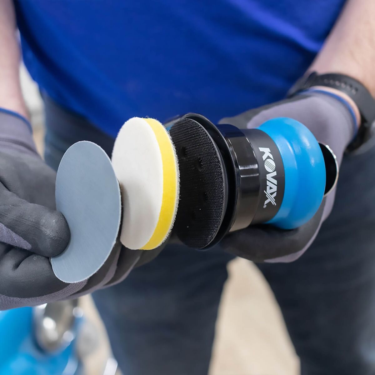 Kovax Buflex Dry Super Tack Zwischenteller für Schleifpapier 75mm ungelocht