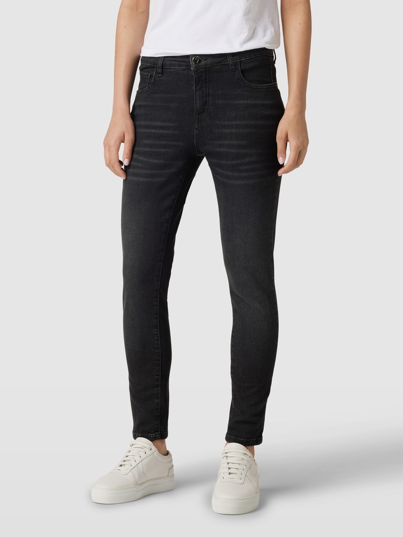 Jeans im 5-Pocket-Design Modell 'Evita' in anthrazit