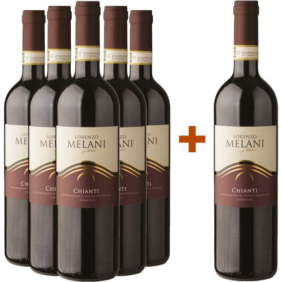 5+1 Paket Melani Chianti DOCG - Cantina di Montalcino