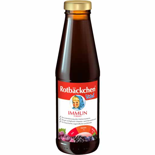 RABENHORST Rotbäckchen Vital Immun Formel Saft  450 ml  Saft