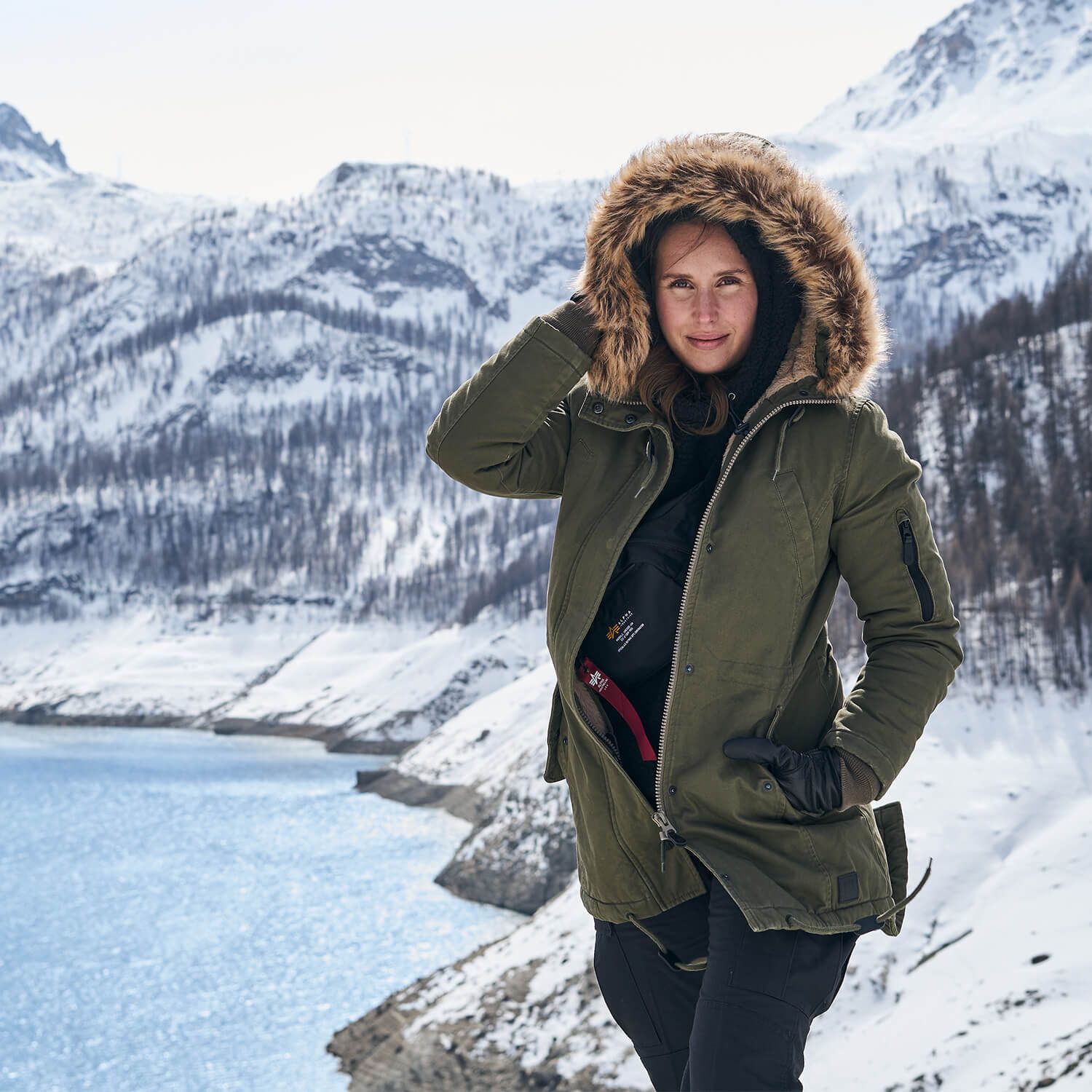 Ladies Fishtail Winterparka