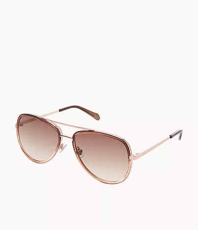Fossil Pilotensonnenbrille Marley