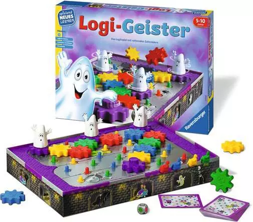 Logi-Geister - Kinderspiel ab 5 Jahren