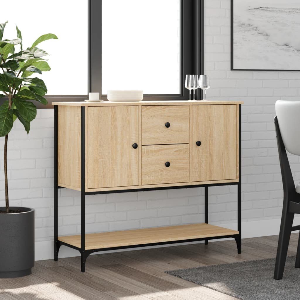 vidaXL Sideboard Sideboard Sonoma-Eiche 100x36x85 cm Holzwerkstoff (1 St)