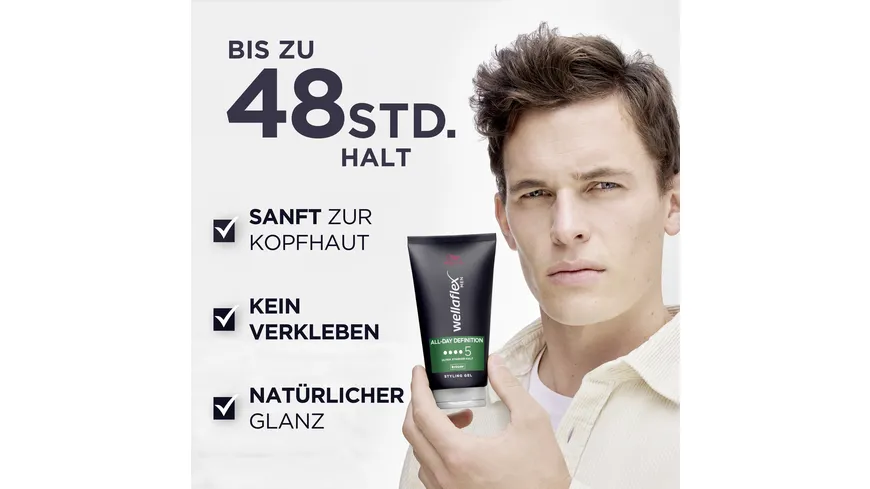 WELLAFLEX Men Styling Gel Ultra Stark 150 ml
