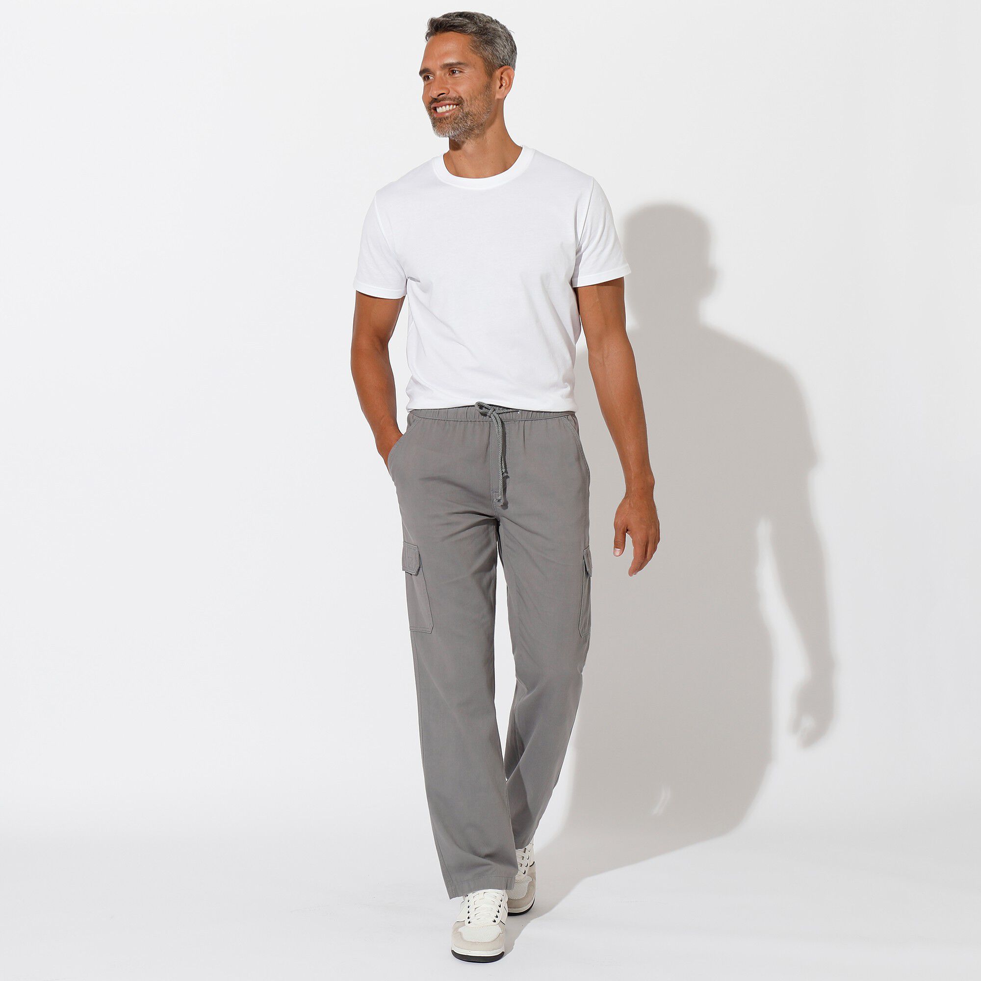 Pantalon cargo multipoches
