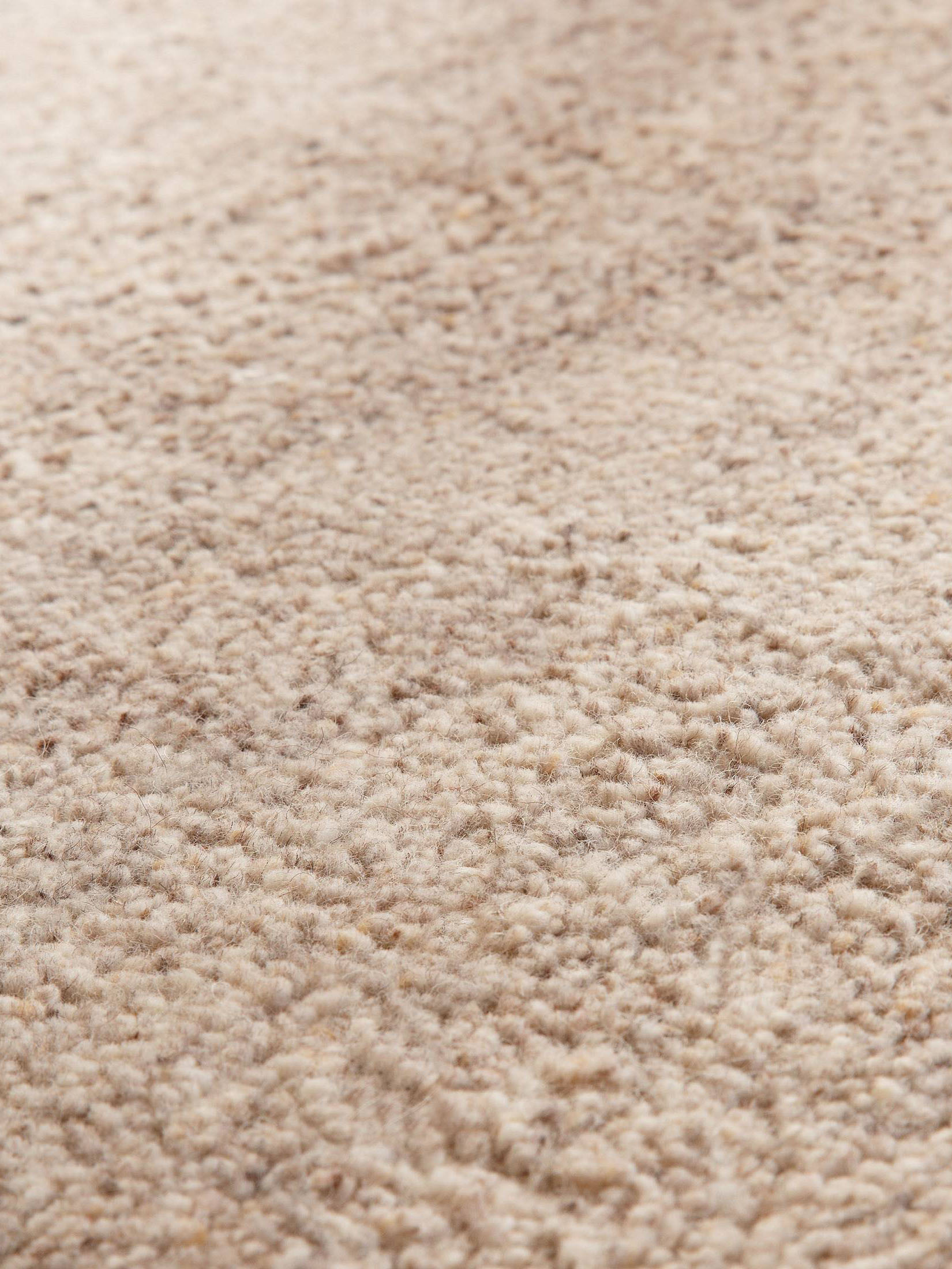 Atlas Berber-Teppich, Dunkelbeige