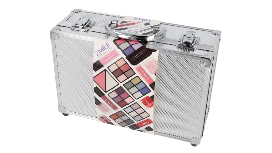 ZMILE cosmetics Kosmetik-Koffer silber silber