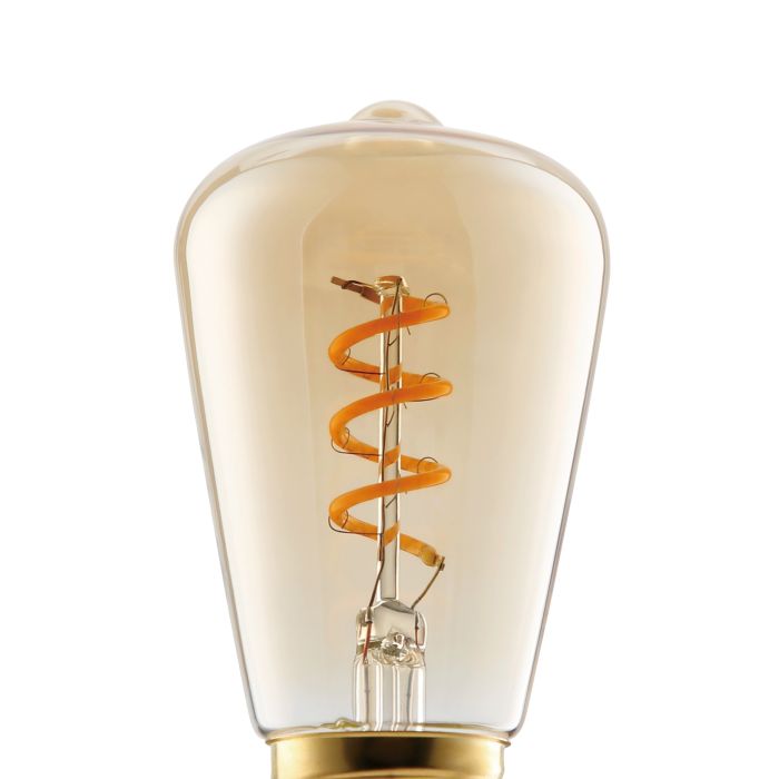 EGLO E27 LED Filament Leuchtmittel Amber