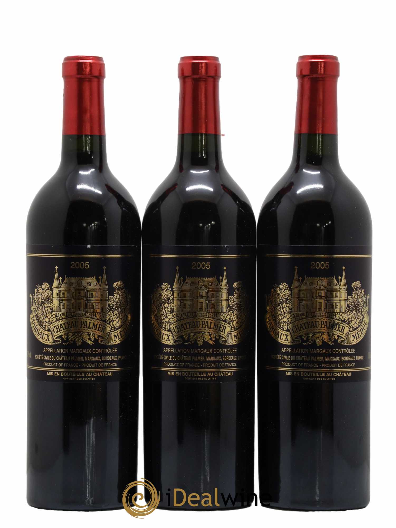Château Palmer 3ème Grand Cru Classé  2005 - Lot de 12 Bouteilles