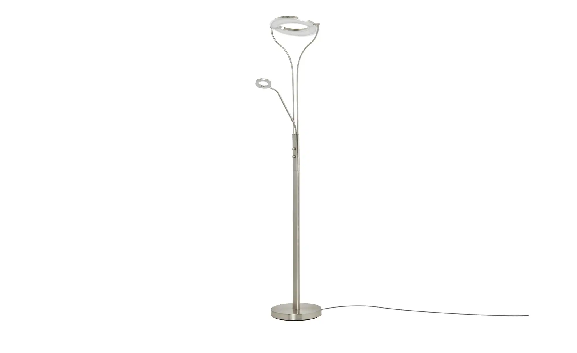 Meisterleuchten LED-Deckenfluter, 2-flammig, Chrom