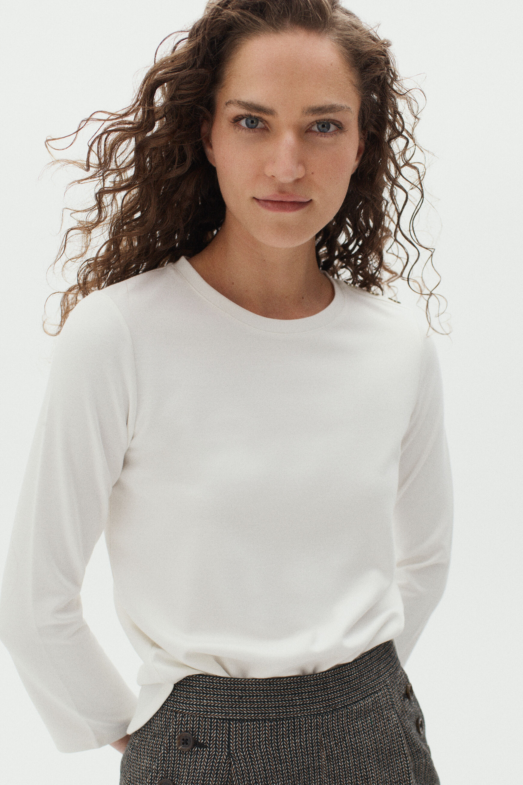 t-shirt jay ivoire femme