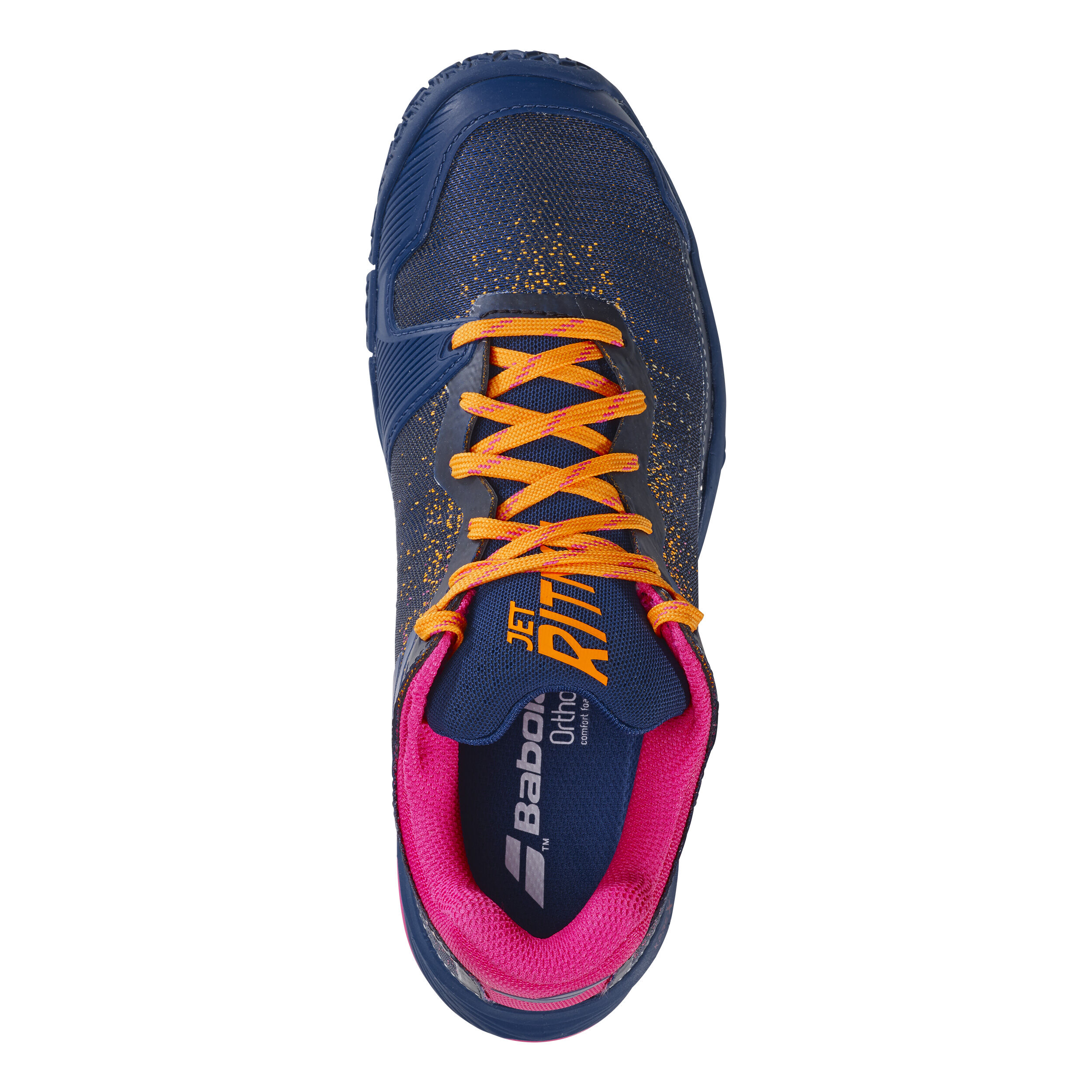 Jet Ritma Padelschuh Damen - Dunkelblau, Pink