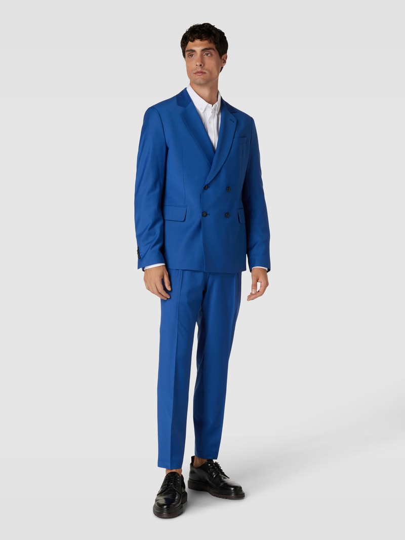 Sakko mit Schurwoll-Anteil Modell 'Twingo' in royalblau