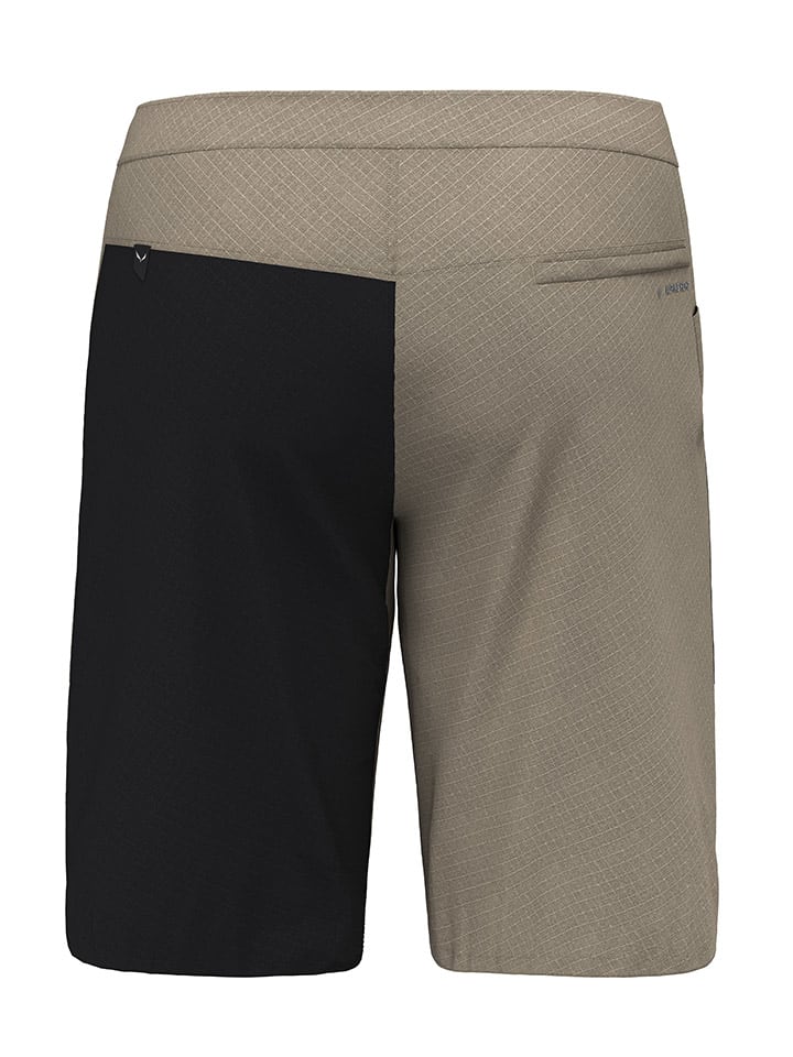 Salewa Funktionsshorts in Taupe/ Schwarz günstig kaufen