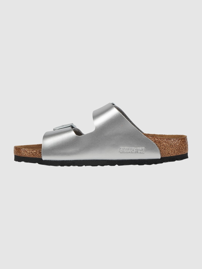 Sandalen aus Birko-Flor® Modell 'Arizona' in silber