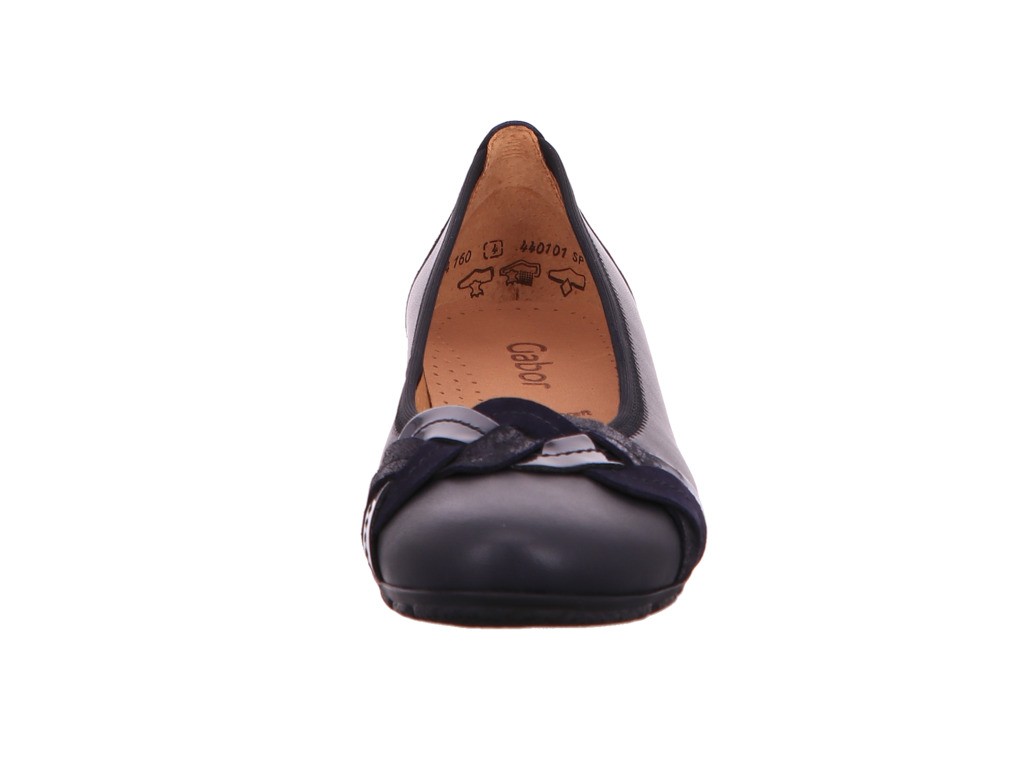 GABOR Ballerinas blau Gabor Fashion sportliche Ballerinas 44.1