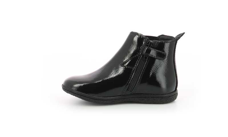 Boots cuir Vermillon