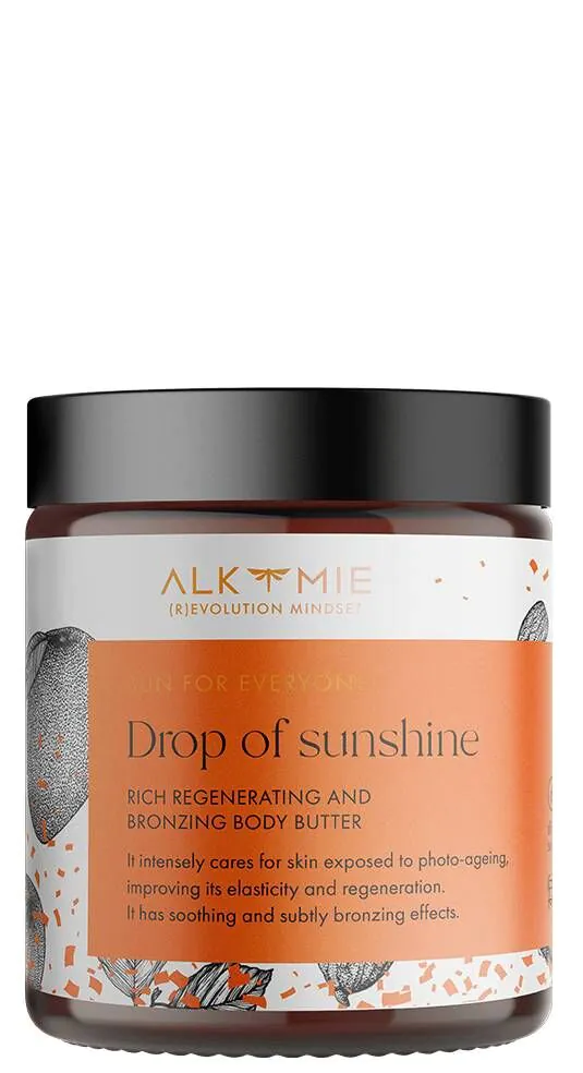 Alkmie Drop Of Sunshine Αναζωογονητικό και Μαυρίζον Βούτυρο Σώματος