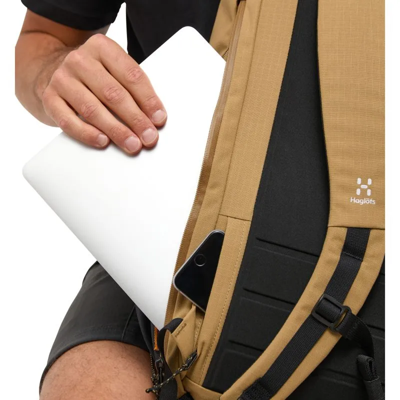Haglöfs Rucksack Ardos Rolltop 22 - Cinnamon Brown\/True Black