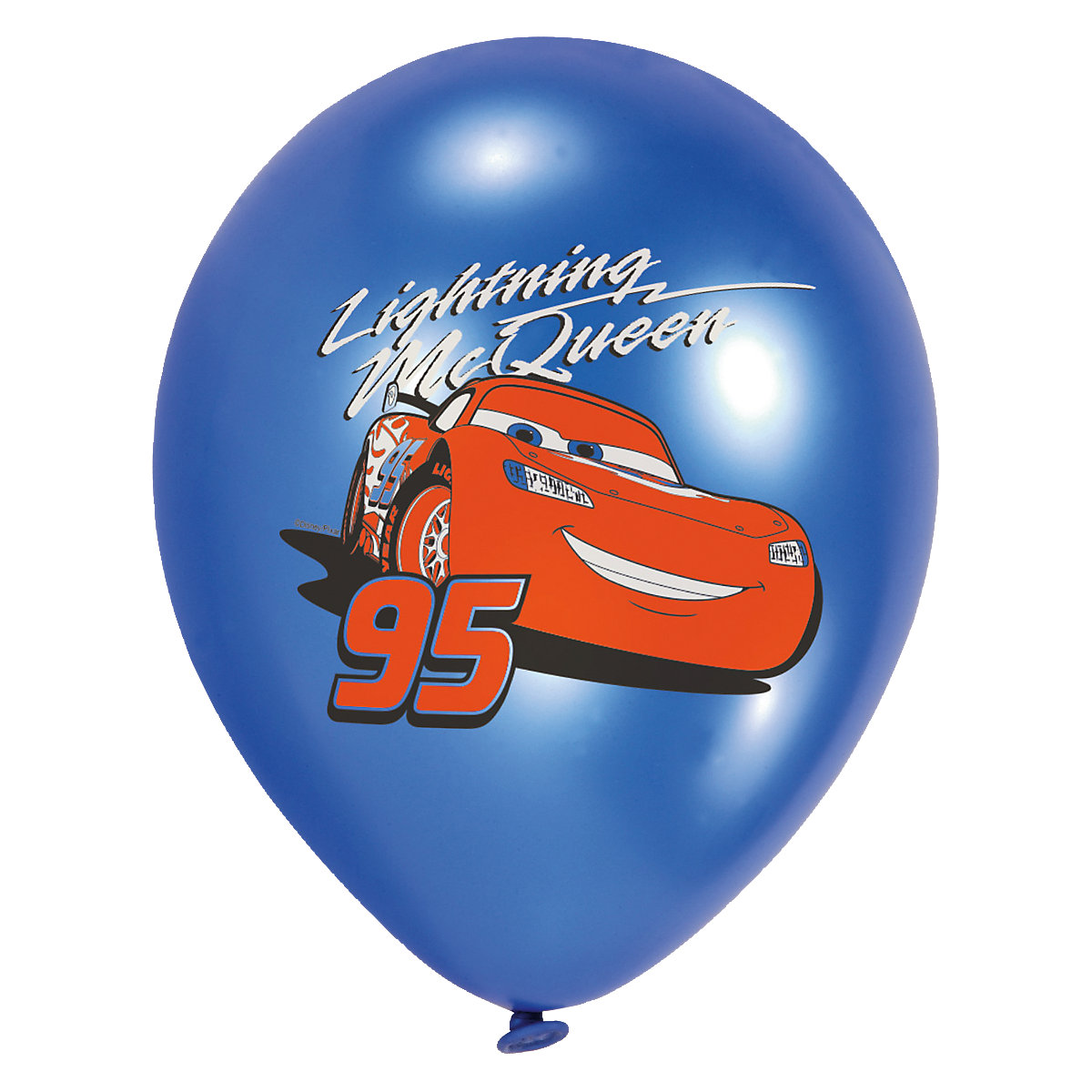 Latexballons Cars 27,5 cm, 6er Pack