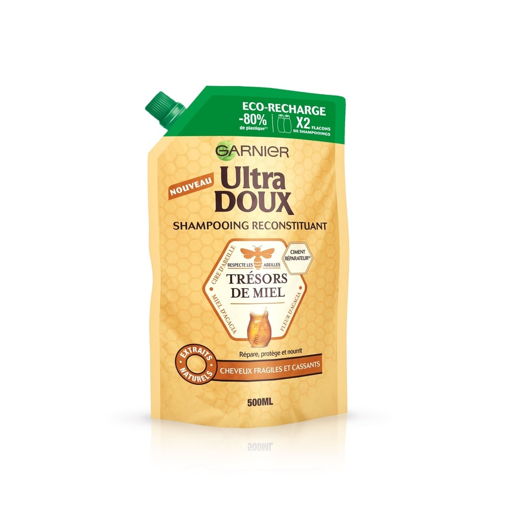 garnier Ultra Doux Trésors de Miel Eco-Recharge de Shampoing r