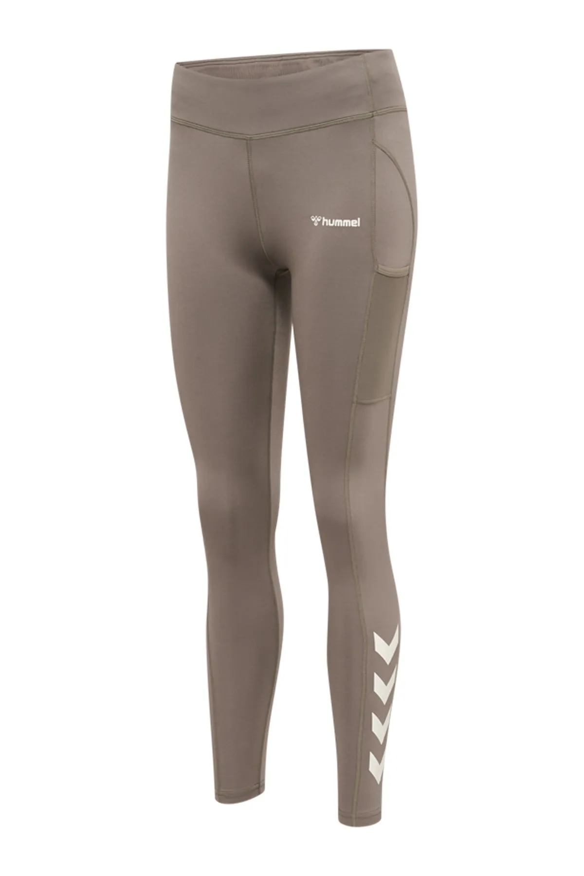 hummel  Sport-Leggings - Braun - Mittlerer Bund