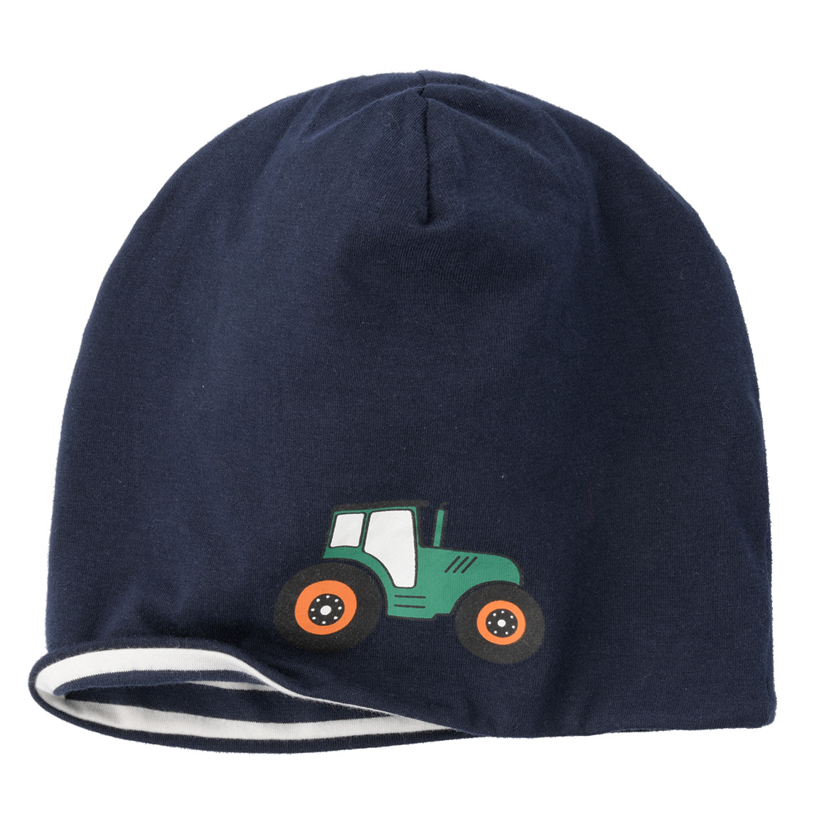 Jungen Beanie mit Traktor-Motiv