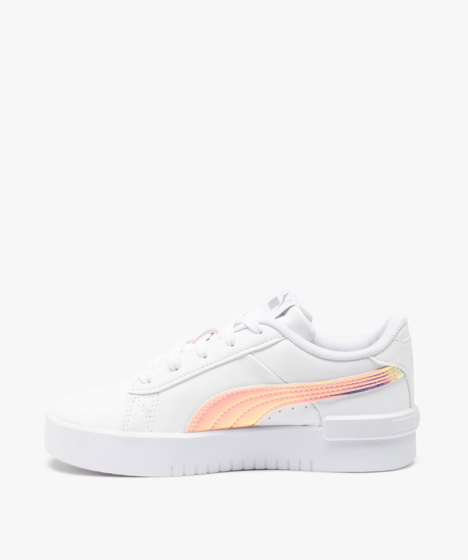 Baskets fille à détails irisés – Puma Jada blanc | GEMO