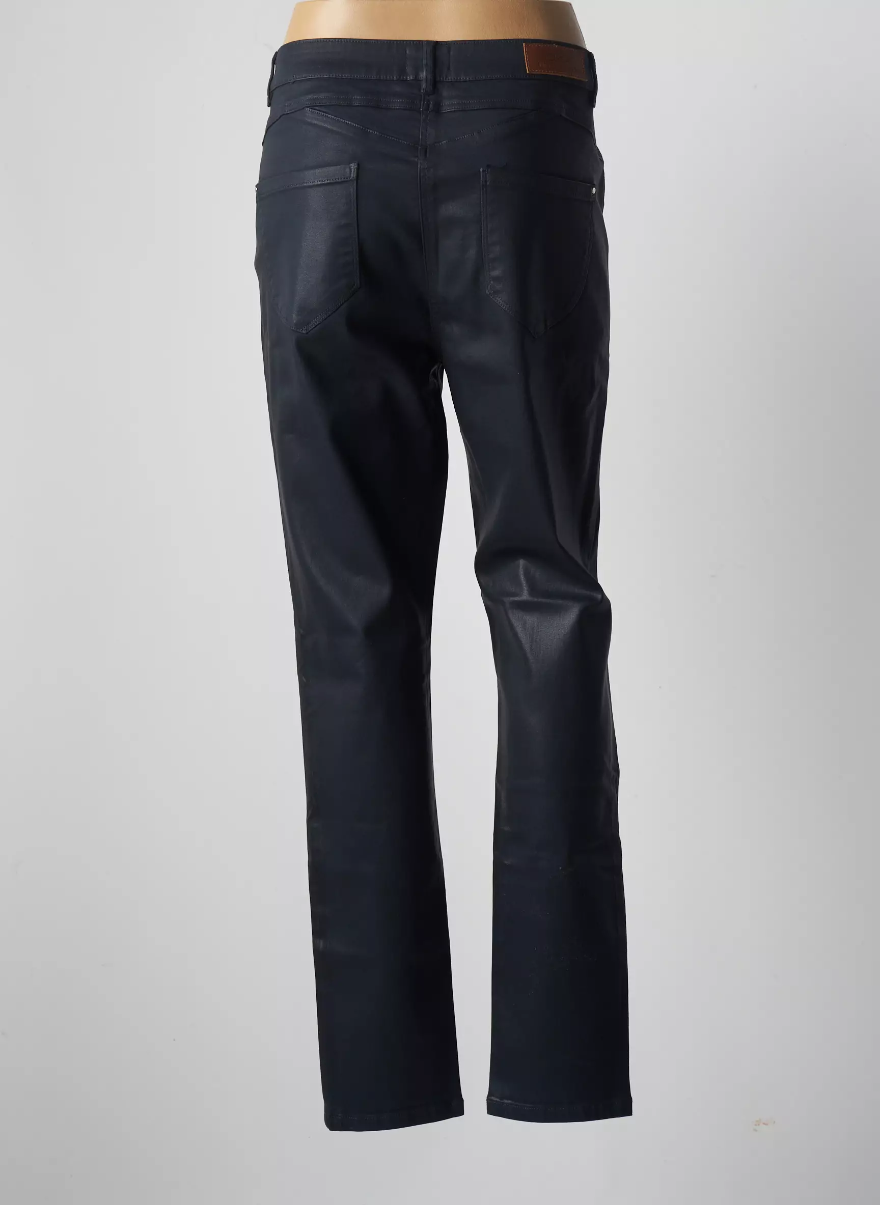 Julie Guerlande Pantalons Slim Femme couleur bleu