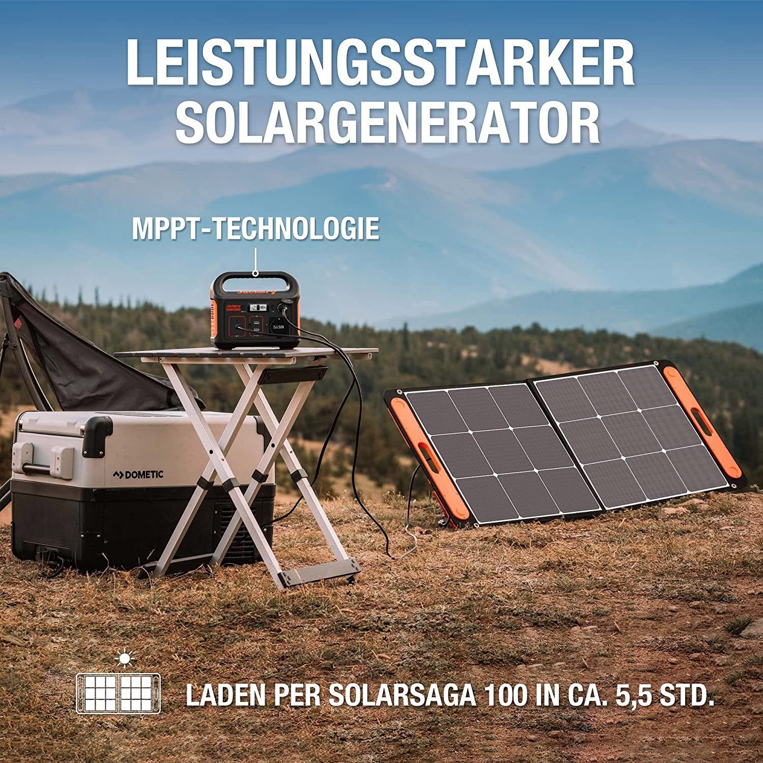 Jackery Stromerzeuger Explorer 240 240Wh Tragbare Powerstation Mobile Stromgenerator, 0,40 in kW, (1-tlg), für Camping, Outdoor