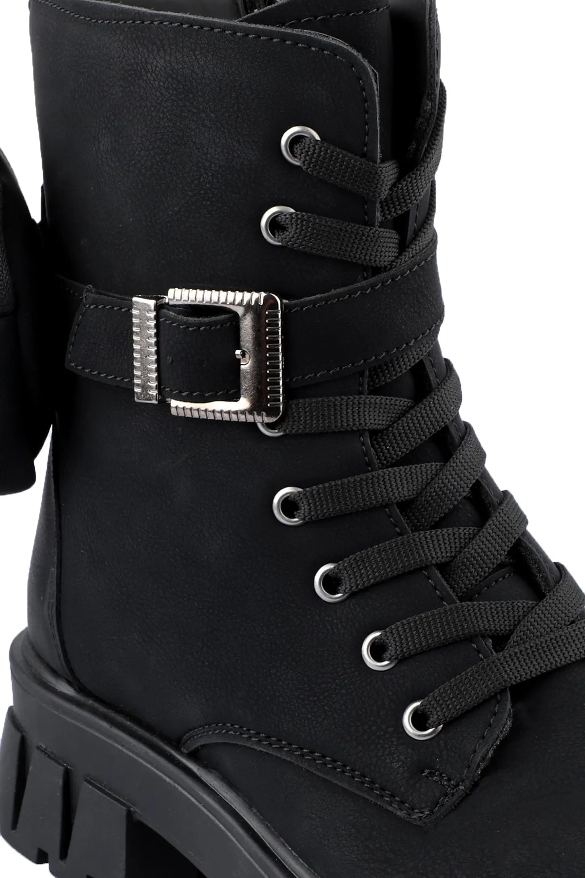 Esem  Ea22ok024 Damenstiefel Schwarz / Grün