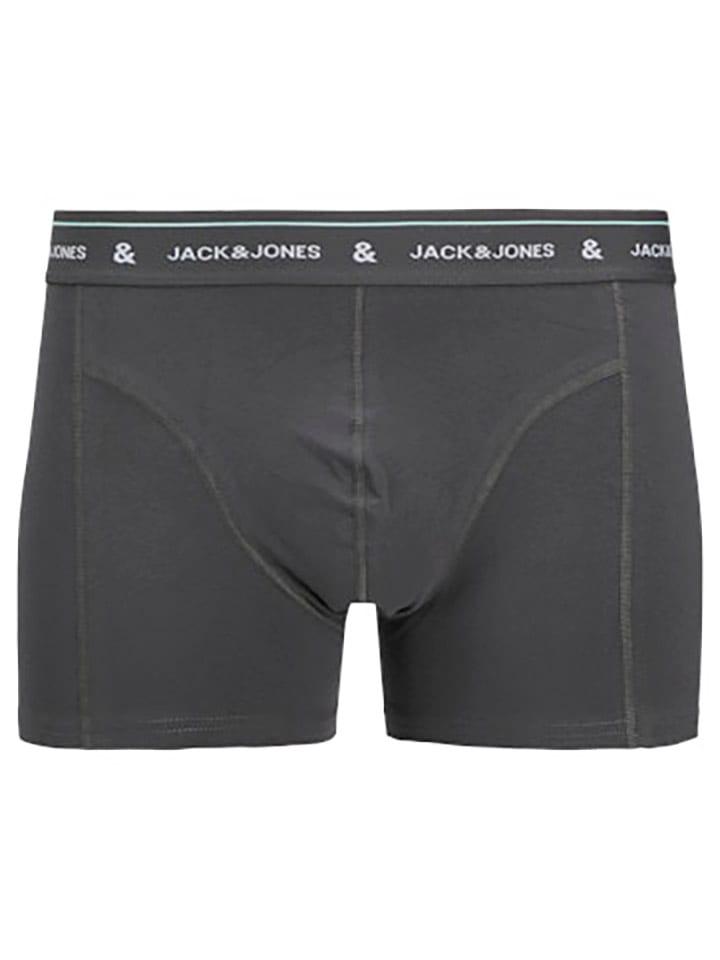 Jack & Jones 3er-Set: Boxershorts in Schwarz/ Blau/ Anthrazit günstig kaufen