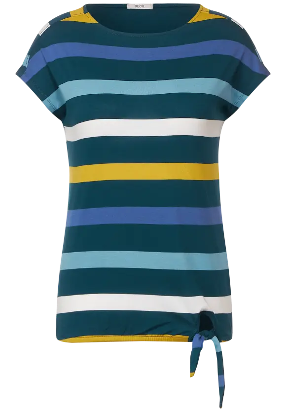 CECIL Shirt mit Knotendetail