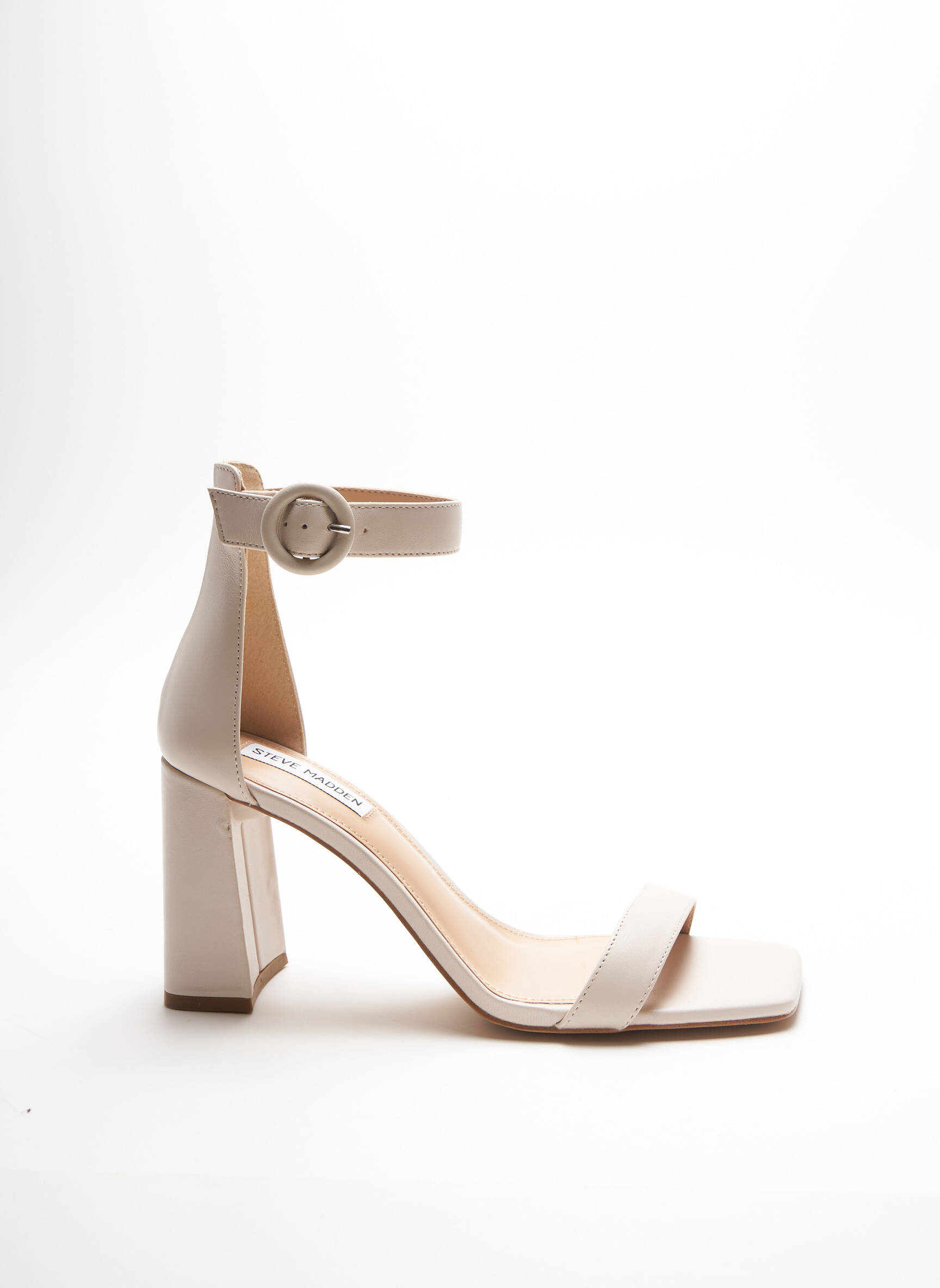 Steve Madden Sandales Nu Pieds Femme couleur blanc