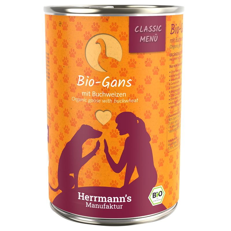 Sparpaket Herrmann's Classic Bio-Menü 24 x 400 g