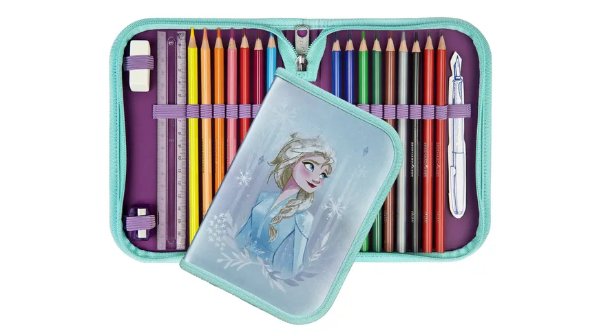 Scooli Frozen EasyFit Schulranzen-Set 5teilig