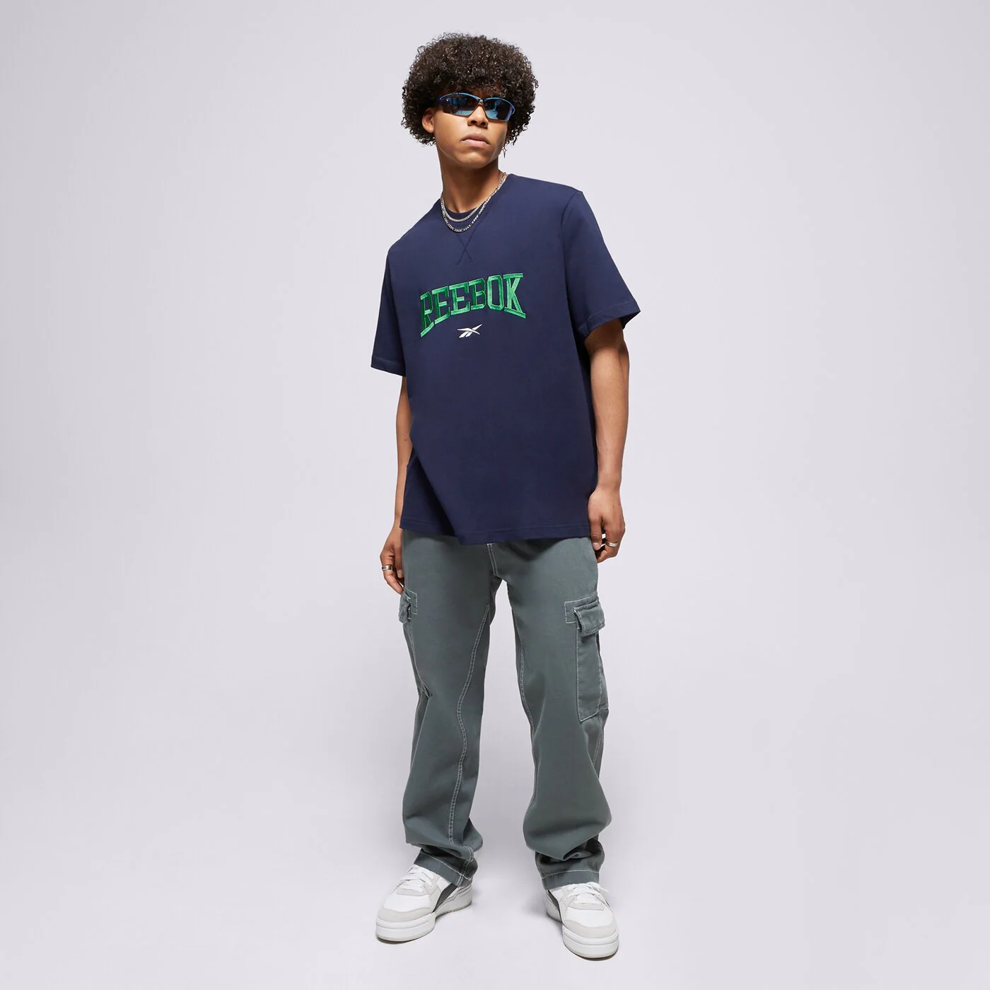 REEBOK T-SHIRT CL VAR TEE Dunkelblau