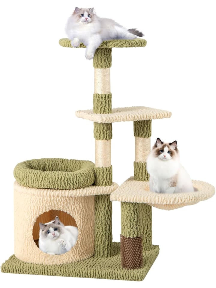 COSTWAY Kratzbaum Klein in Grün günstig kaufen onesize