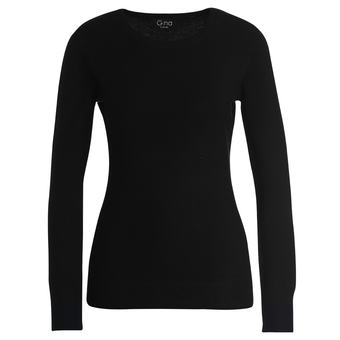 Damen Feinstrickpullover mit Rundhals