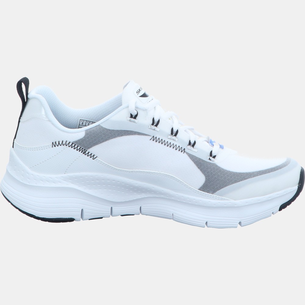 SKECHERS Freizeit Schnürer weiss ARCH FIT